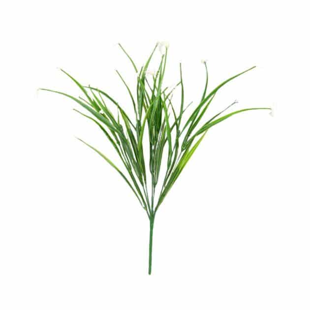 40cm Artificial Grass Bunch Green