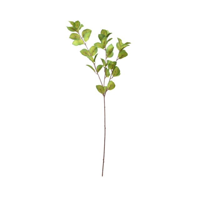 80cm Green Birch Leaves