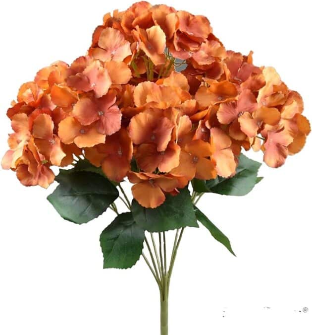 7-head hydrangea bunch – 50 cm