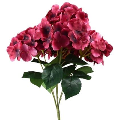 7-head hydrangea bunch – 50 cm