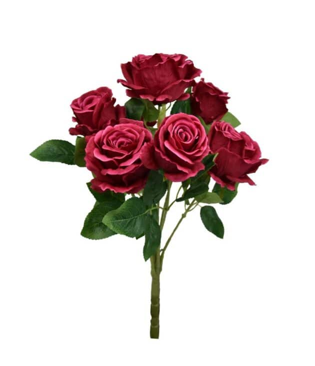 7-head queen rose – 55 cm rose colour