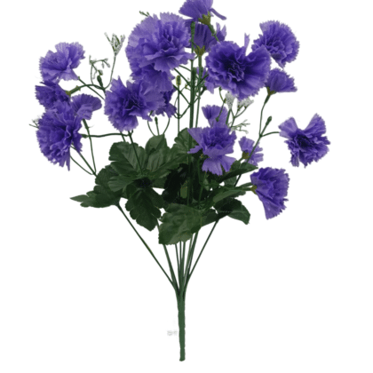 Zip carnation – 47 cm, purple