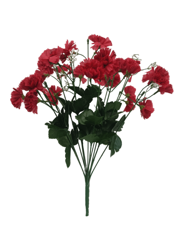 Zip carnation – 47 cm red