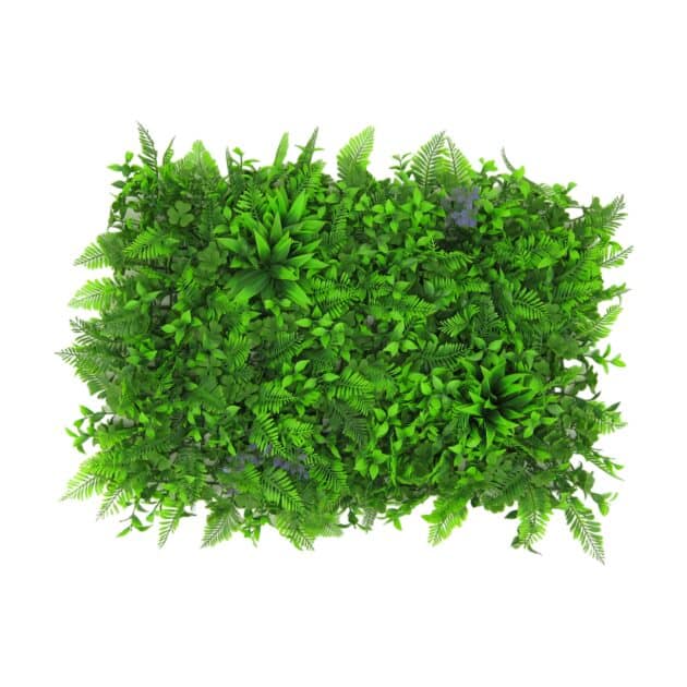 Wall mat with thin and long grassy bushes – 40x60 cm