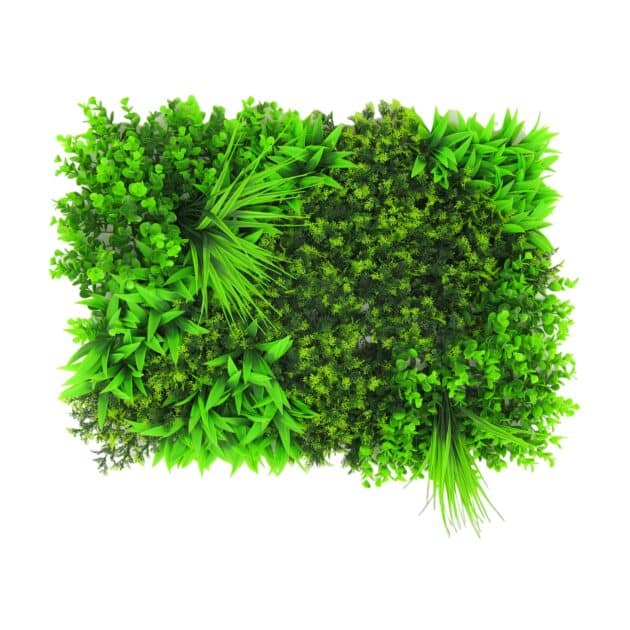 Wall mat with bushes, grass, and thin leaves – 40x60 cm