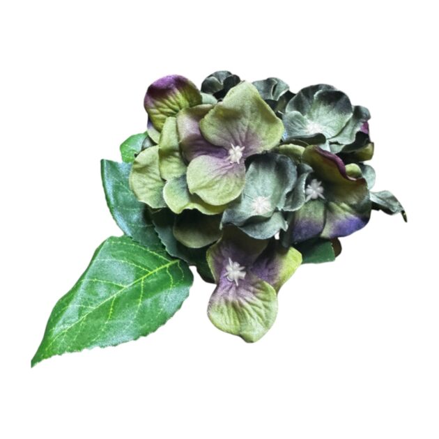 Realistic Artificial Hydrangea with Single Large Bloom