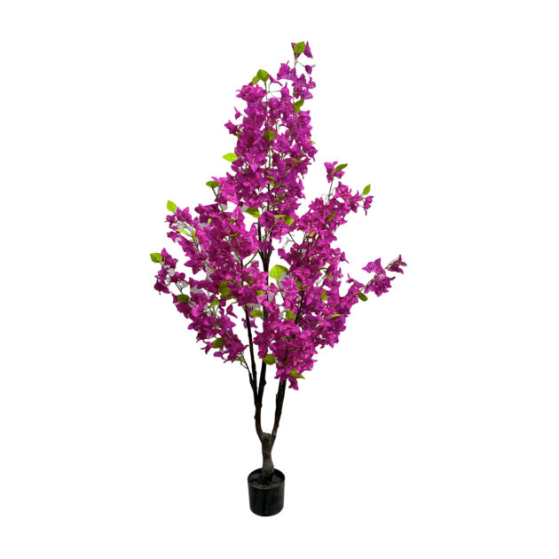 Vibrant Bougainvillea Tree, Lifelike artificial bougainvillea, Faux bougainvillea in red, pink, ivory, Large artificial bougainvillea tree