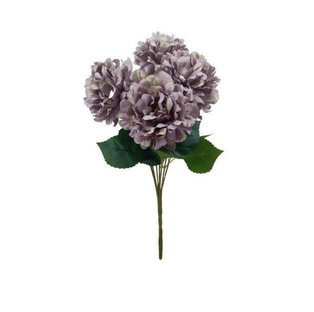 Luxurious 7-Head French Hydrangea - Stunning Garden Bloom