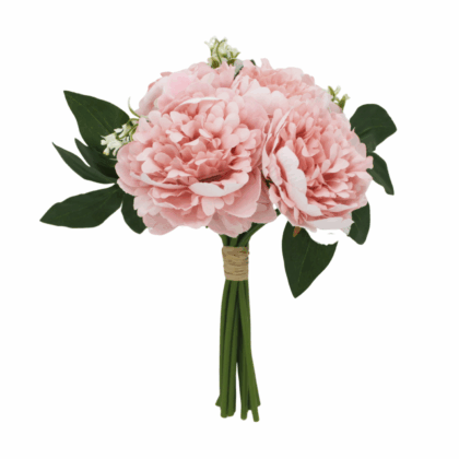 Artificial Peony and Hydrangea Bouquet, 7 Stems